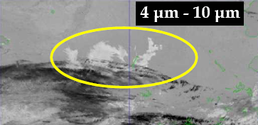 Infrared fog (with a wavelength of 4-10 microns)