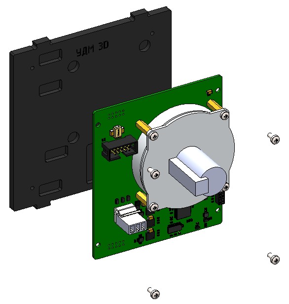 Mounting the reaction wheel board to the side wall