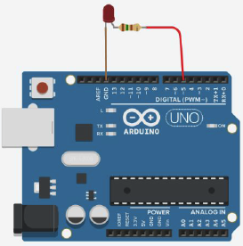 Circuit for reading data from a serial interface monitor and LED control