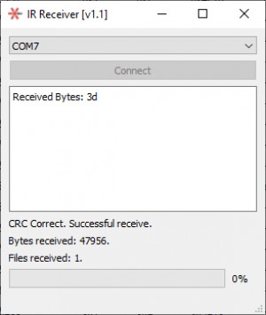 Successful photo transfer
